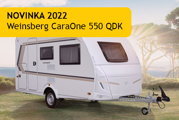 Půjčovna karavan Weinsberg CaraOne 550 QDK